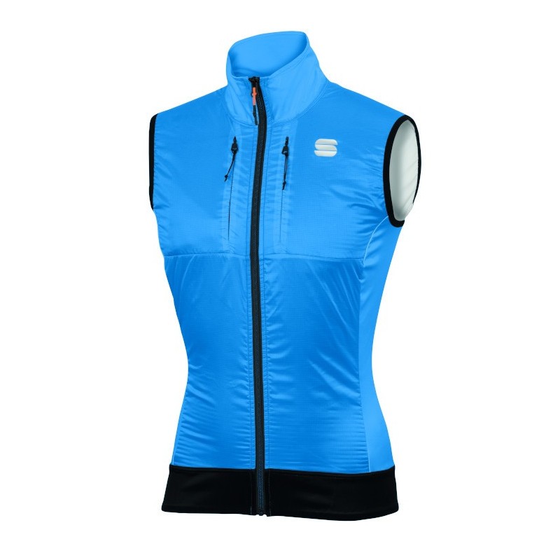 безрукавка Sportful Cardio Tech Wind Vest сине-голубая безрукавка Sportful Cardio Tech Wind Vest сине-голубая